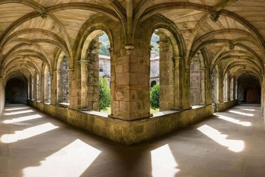 Apartamento Con Jardin Y Piscina Temporada Verano Privados Samieira エクステリア 写真