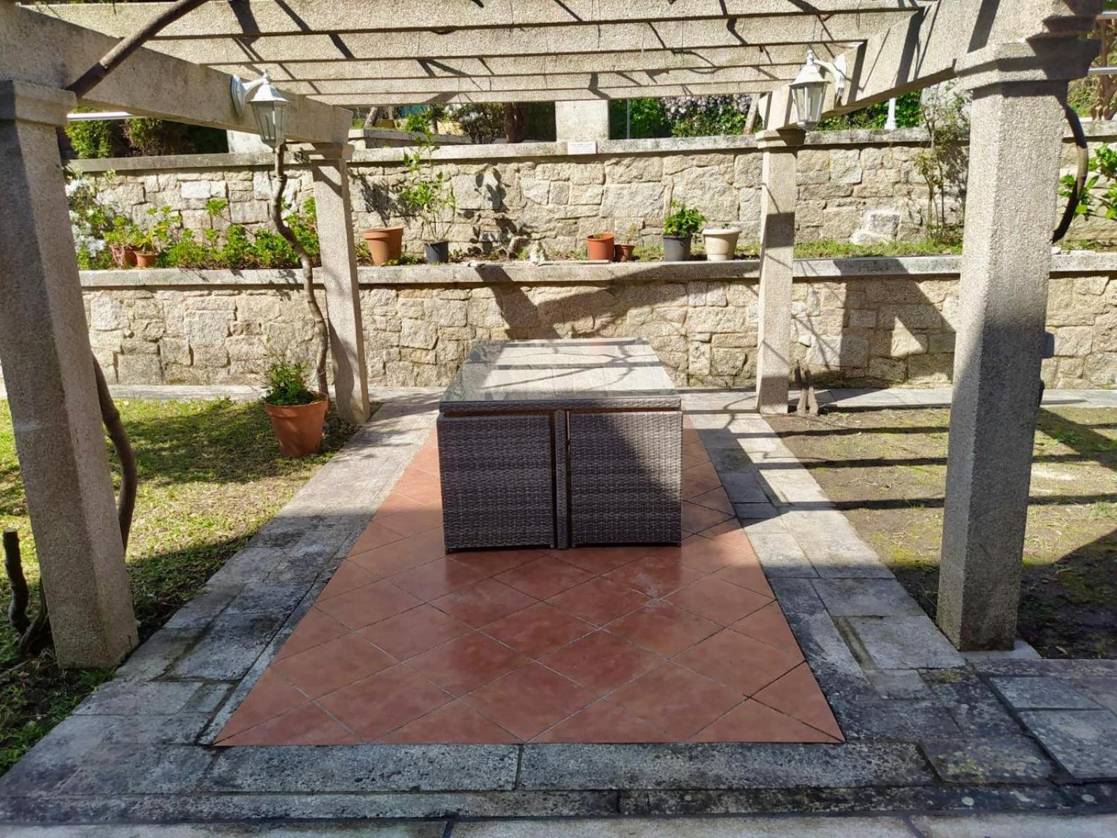 Apartamento Con Jardin Y Piscina Temporada Verano Privados Samieira エクステリア 写真