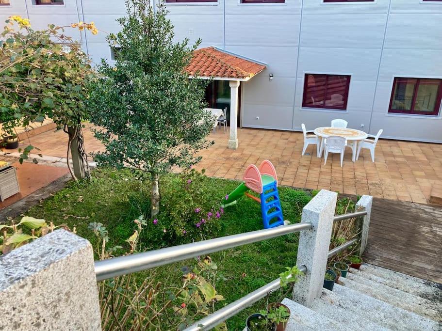 Apartamento Con Jardin Y Piscina Temporada Verano Privados Samieira エクステリア 写真